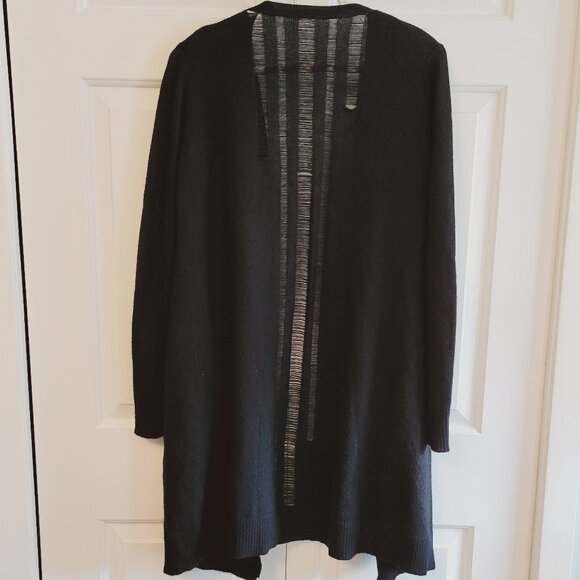 100% Cashmere Unique "Ripped And Destroyed" Design Duster - Picture 2 of 4